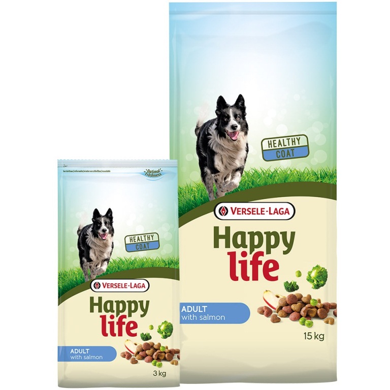 Happy Life Adult Salmon 15 kg