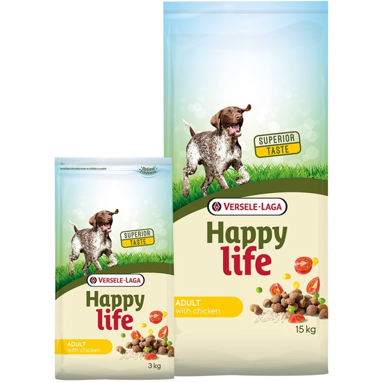 Happy Life Adult Chicken 15 kg