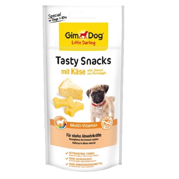 GimDog Little Darling Finom Snack Sajt + Multi-Vitamin