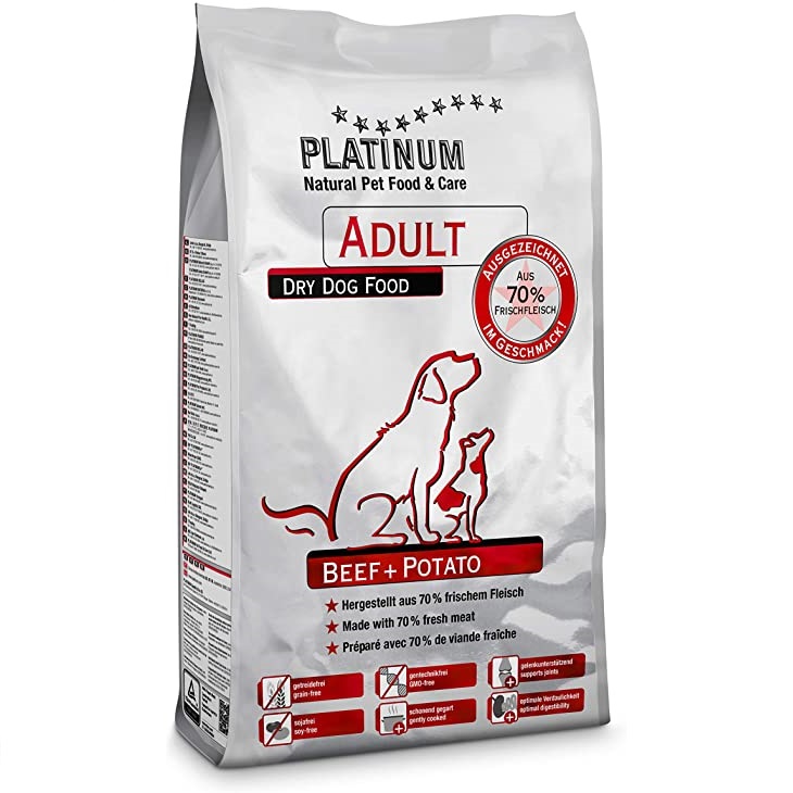 Platinum Adult Beef + Potato (marha) 5 kg