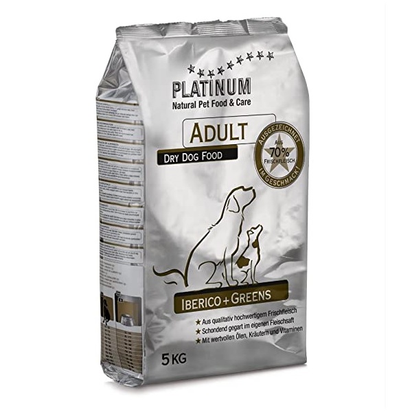 Platinum Adult Iberico + Greens (sertés) 5 kg