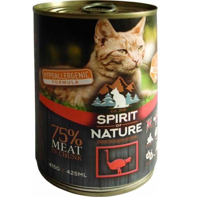 Spirit of Nature Cat Strucchússal 415 g