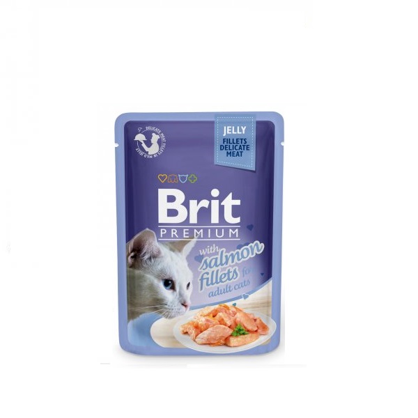 Brit Premium Delicate Fillets in Gravy with Turkey 24x85 g