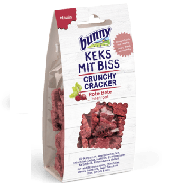 Bunny Nature Crunchy Cracker -beetroot