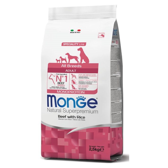 Monge Speciality Line All Breeds Adult Beef 12 kg