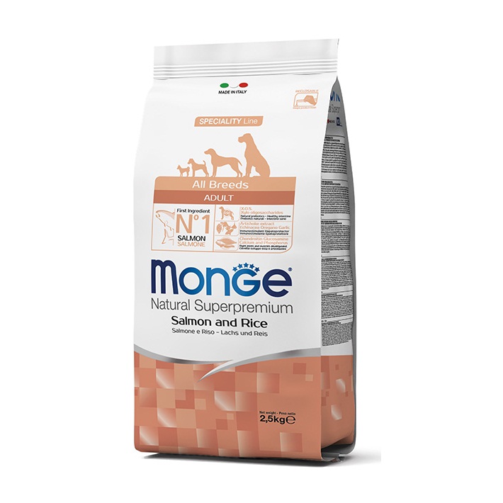 Monge Speciality Line All Breeds Adult Salmon 2,5 kg