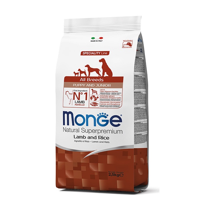 Monge Speciality Line All Breeds Puppy & Junior Lamb 12 kg