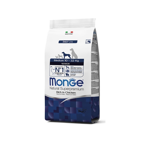 Monge Daily Line Medium Senior Chicken 3 kg