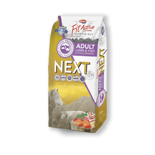 FitActive Next Adult Lamb & Fish 15 kg