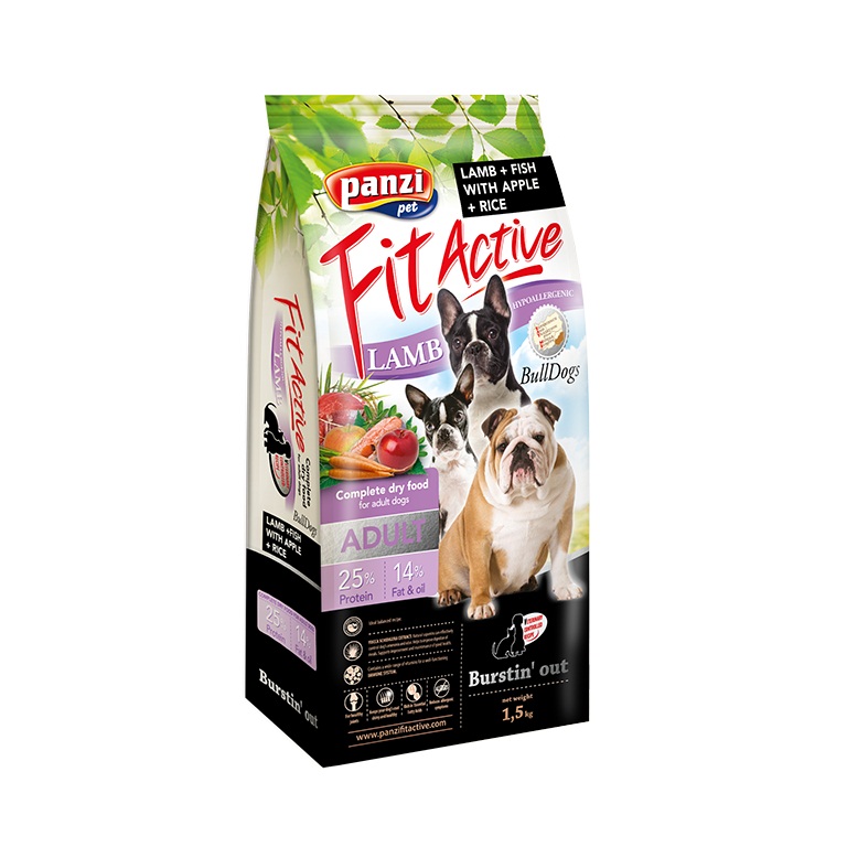 FitActive Adult BullDogs Lamb & Fish 1,5 kg