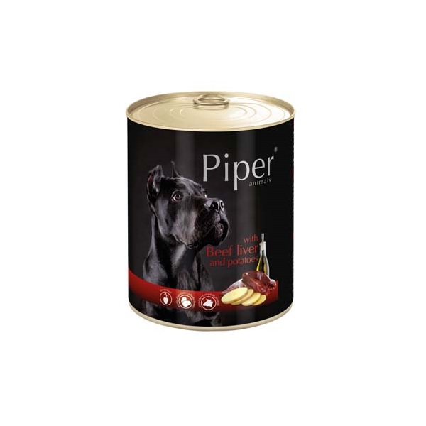 Piper Adult Beef Liver & Potatoes (marhamáj-burgonya) 800 g
