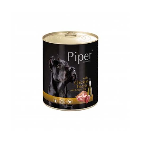 Piper Adult Chicken Hearts & Brown Rice (csirkeszív-barna rizs) 800 g