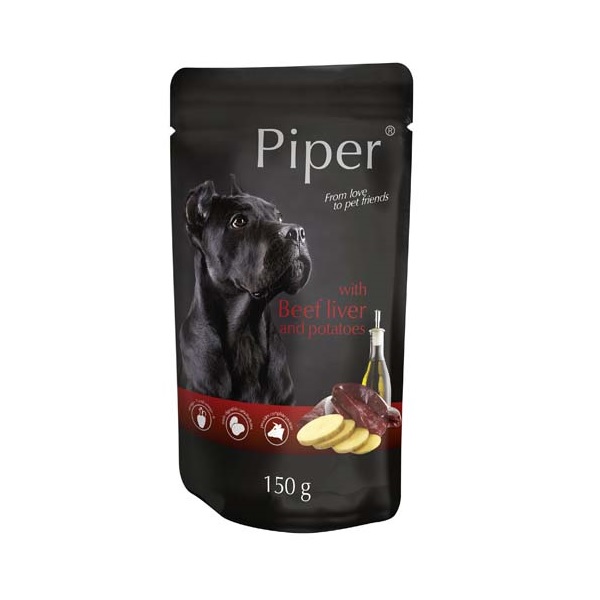 Piper Adult Beef liver & Potetoes (marhamáj-burgonya) 150 g