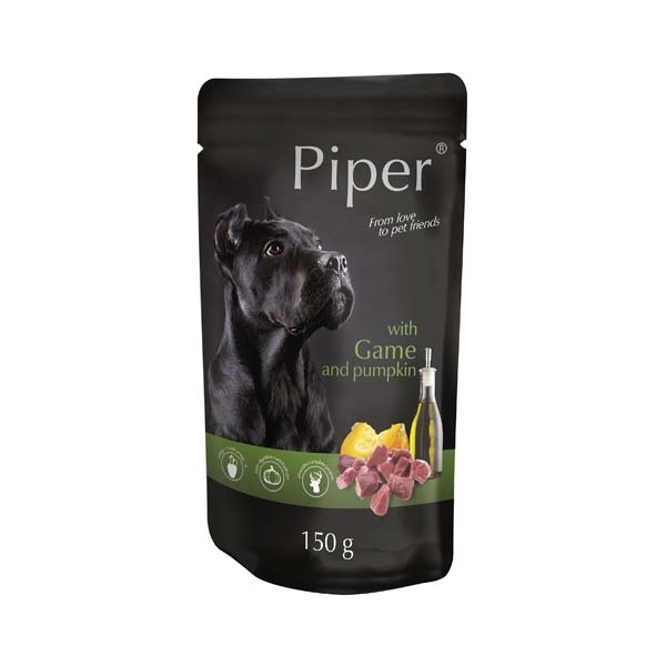 Piper Adult Game & Pumpkin (vad-tök) 150 g
