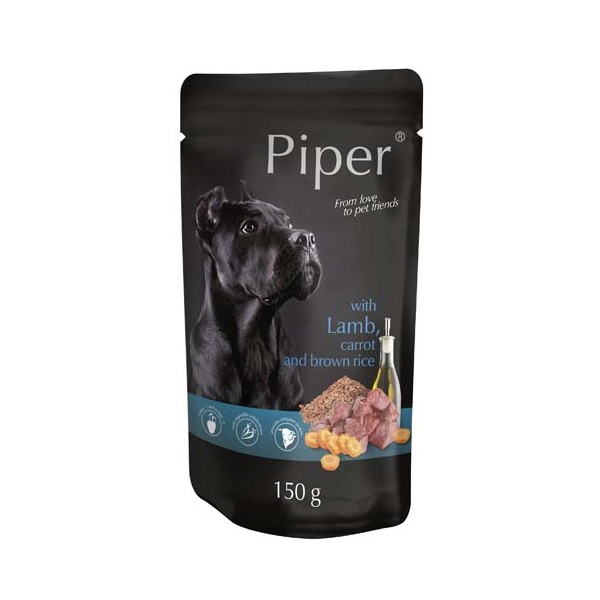 Piper Adult Lamb, Carrot & Brown Rice (bárány-sárgarépa-barna rizs) 150 g