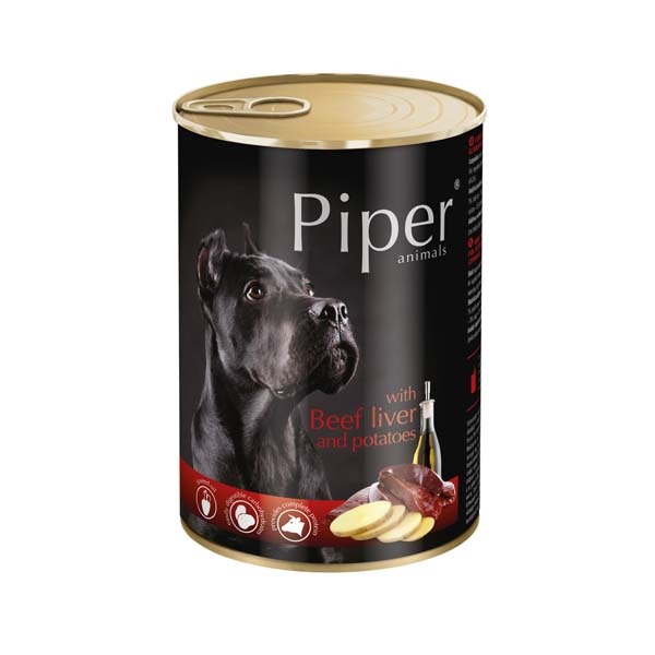 Piper Adult Beef Liver & Potatoes (marhamáj-burgonya) 400 g