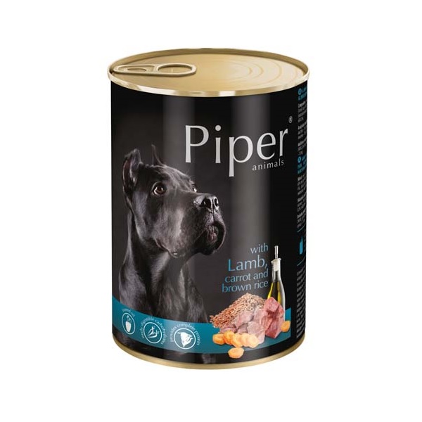 Piper Adult Lamb, Carrot & Brown rice (bárány-sárgarépa-barna rizs) 400 g