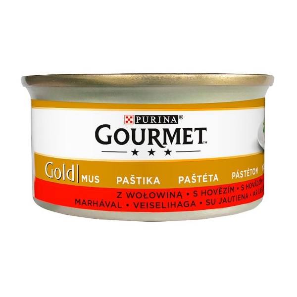 Gourmet Gold Pástétom marhával 85 g