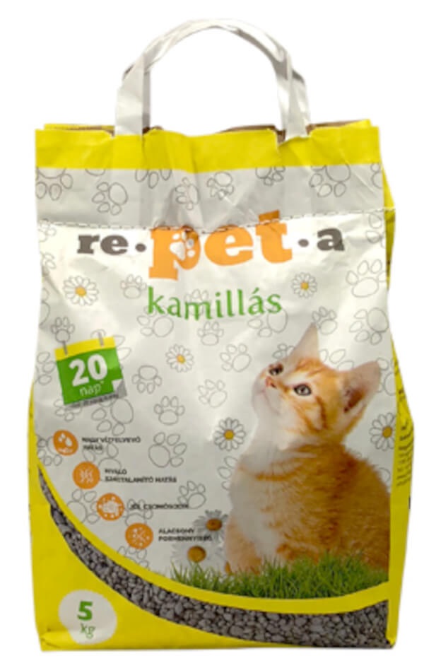 Repeta bentonit alapú kamillás macskaalom  5 kg