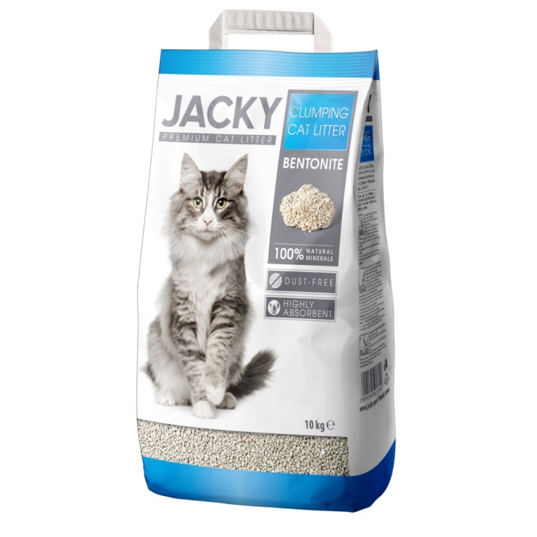 Jacky Prémium csomósodó macskaalom 10 kg