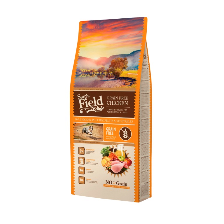 Sam's Field Grain Free Adult Chicken 13 kg