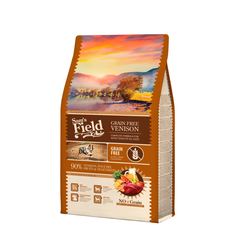 Sam's Field Grain Free Adult Venison 800 g
