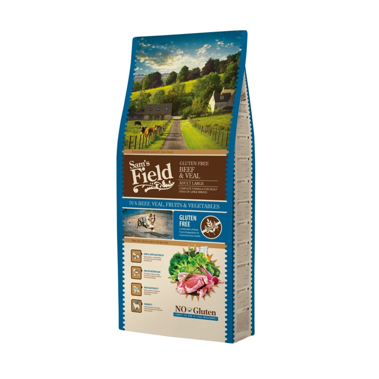 Sam's Field Gluten Free Adult Large Beef & Veal 13 kg