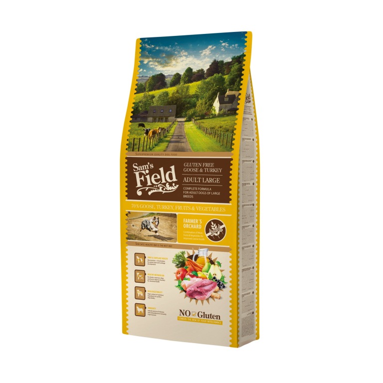 Sam's Field Gluten Free Adult Large Goose & Turkey (2x13 kg)