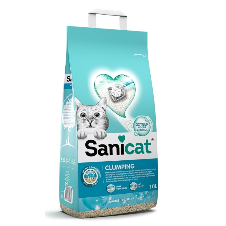 Sanicat Marseille Soap csomósodó macskaalom (16 L)