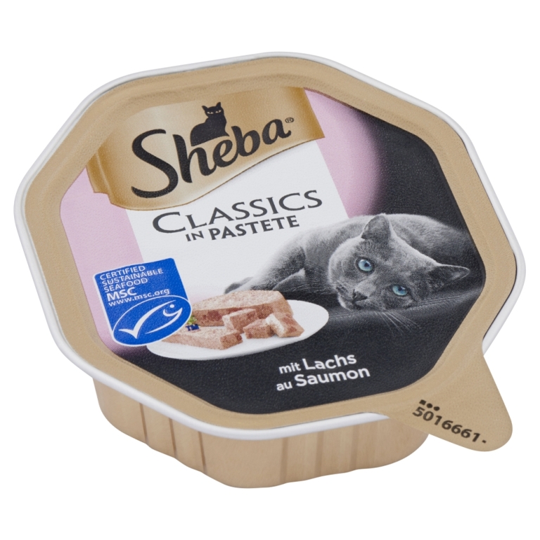 Sheba Classics lazac pástétom 85 g