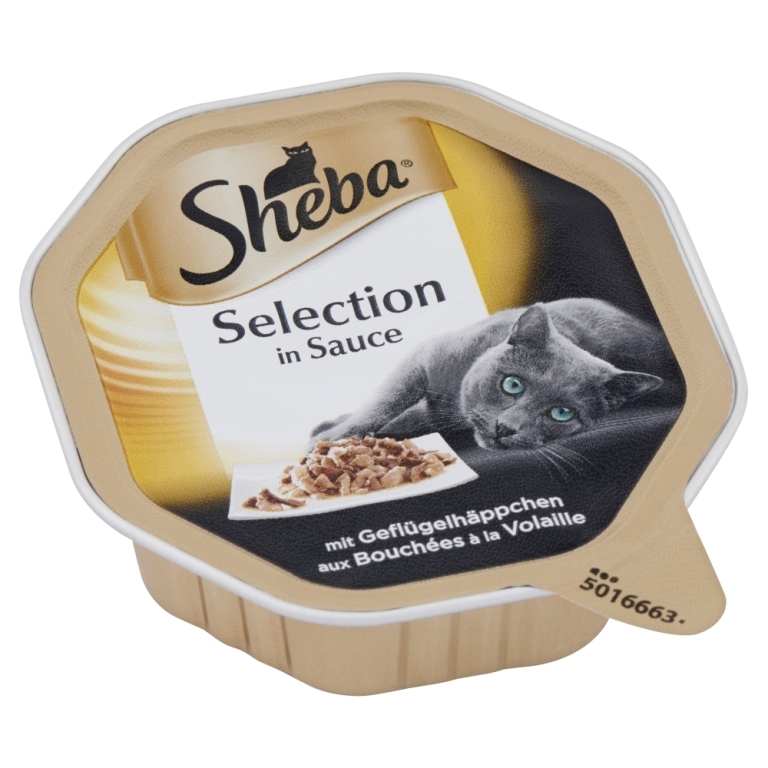Sheba Selection szárnyas darabok szószban 85 g