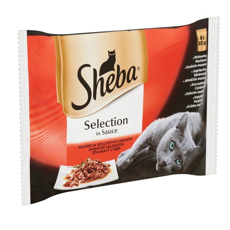 Sheba Cuisine húsos válogatás 4x85 g