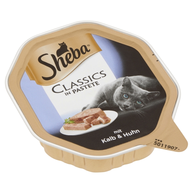 Sheba Classics borjú és csirke pástétom 85 g