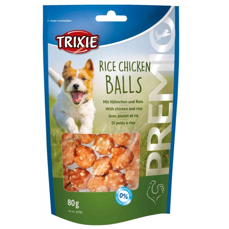 Trixie Premio rizses csirke golyók