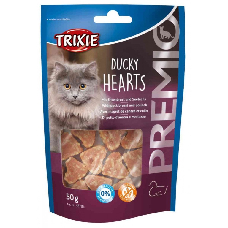 Trixie Premio Kacsás szívek 50 g