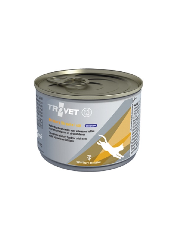 Trovet Urinary Struvite Cat (ASD) Csirke  200 g
