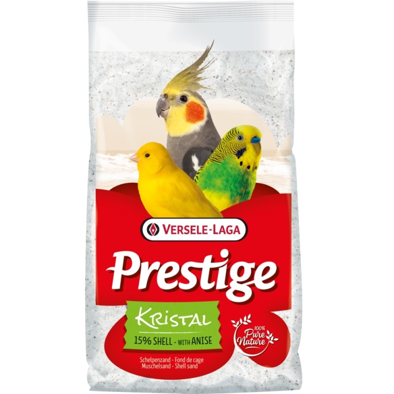 Versele Laga Prestige Kristal Shell Sand - white 25 kg