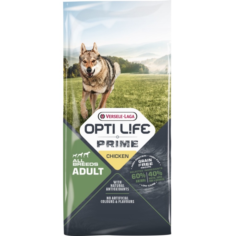 Opti Life Prime Adult Chicken 12,5 kg