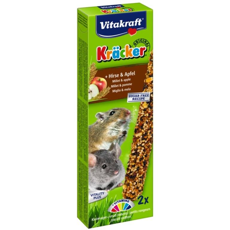 Vitakraft Kracker - köles és alma egérnek (2 db)