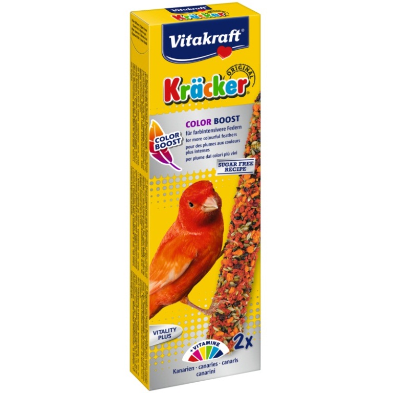 Vitakraft Kracker Color Boost - színerősítő kanárinak (2 db)