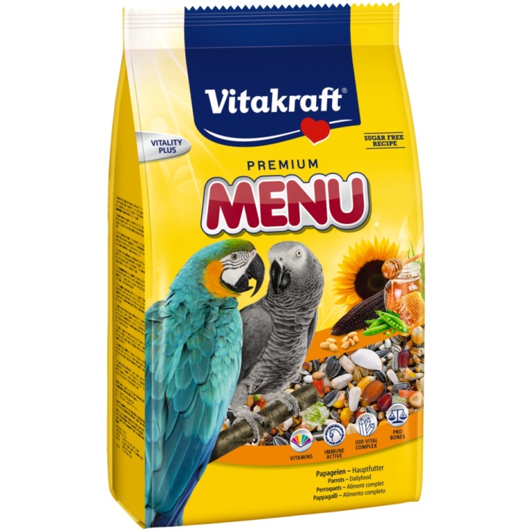 Vitakraft Prémium Menü nagy papagájnak