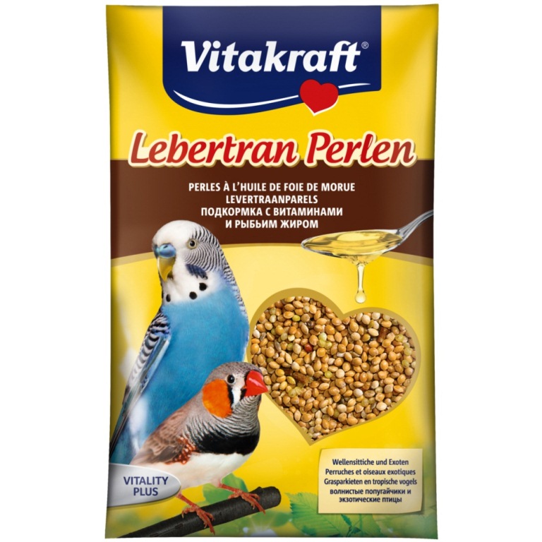 Vitakraft Lebertran Perlen - csukamájolajos kismag