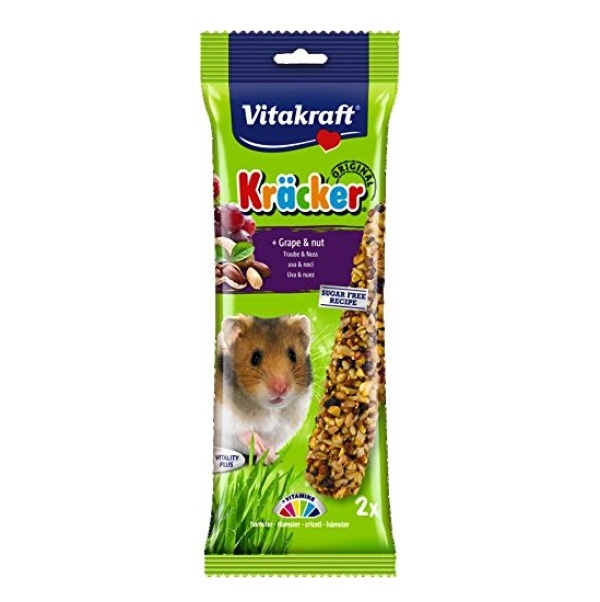 Vitakraft Kracker  - szőlő és mogyoró hörcsögnek (2 db)
