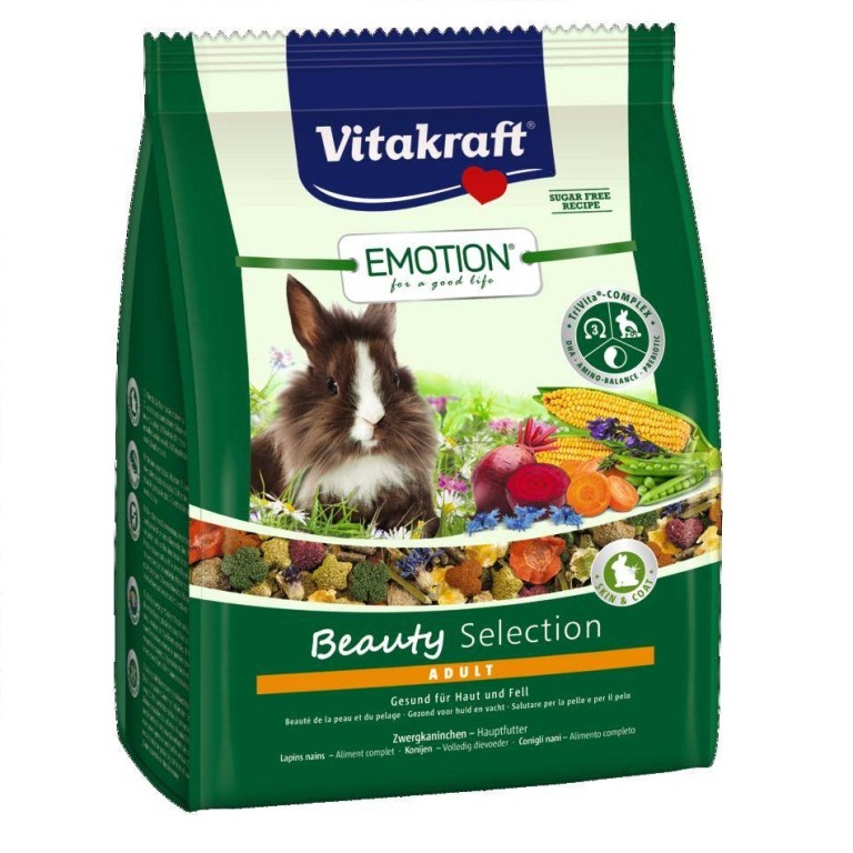 Vitakraft Emotion Beauty Selection Adult nyúlnak