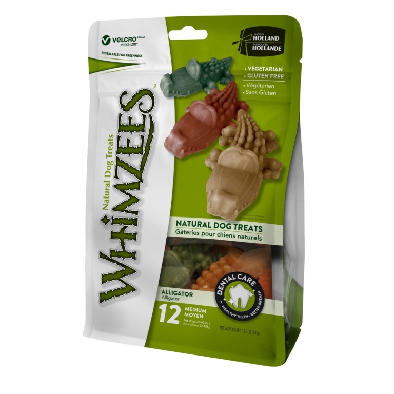 Whimzees Aligátor M (12 db)