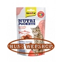 GimCat Snack Nutripockets Lazac & Omega 3 & 6   60 g