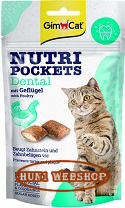 GimCat Snack Nutripockets Dental   60 g