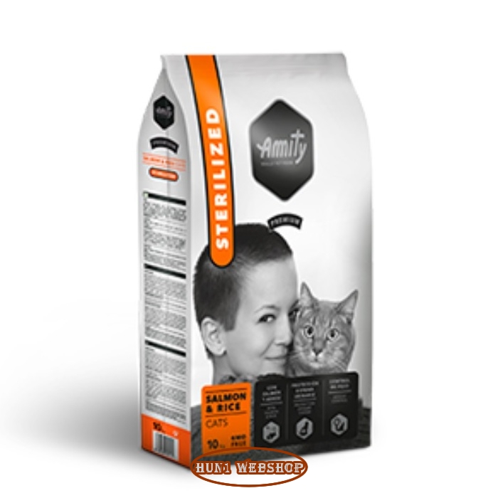 Amity Cat Sterilized Salmon & Rice 10 kg