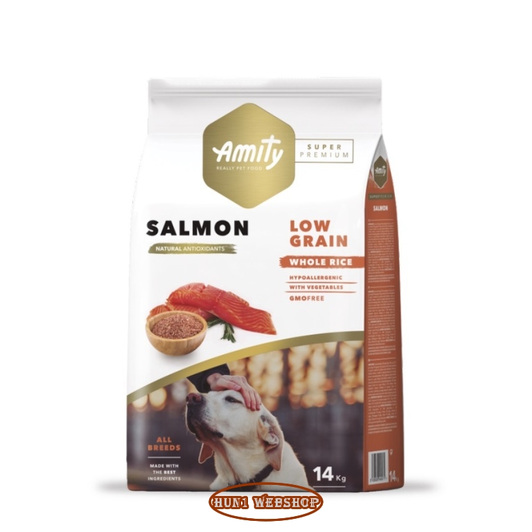 Amity Hypoallergenic Dog All Breeds Salmon 14 kg