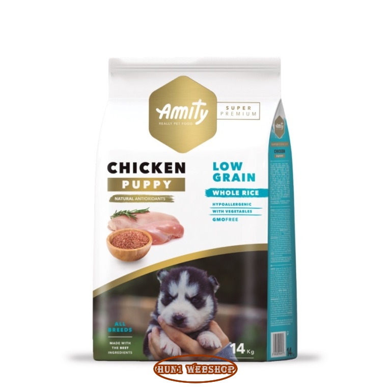 Amity Hypoallergenic Dog Puppy Chicken 14 kg